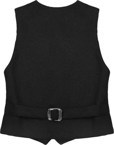Miniatura 5 de Lilax Traje formal para niños de 4 piezas, chaleco, pantalones y corbata