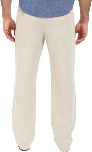 Miniatura 3 de Perry Ellis 100% Linen Drawstring Casual Pants for Men, Regular Fit, Lightweight (Waist Size 29-54 Big & Tall)