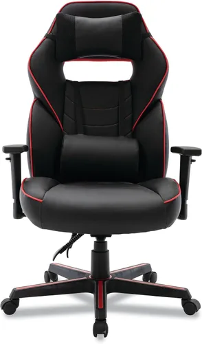 Miniatura 3 de Alera BT-51593RED Silla ergonómica para juegos de 15.91 pulgadas a 19.8 pulgadas de altura del asiento, estilo carreras, color negro/rojo