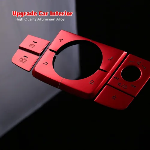 Miniatura 5 de 8 piezas compatibles con Mazda 3 CX-30 CX-50 2026 2025 2024 2023 2022 2021 2020 Accesorios para consola central de automóvil, panel de engranajes