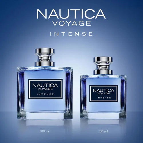 Miniatura 7 de Nautica Voyage Intense Eau de Toilette de 1.6 onzas líquidas (paquete de 1), notas de vetiver, cuero ahumado, mimosa, fragancia para hombre, larga