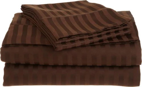 Miniatura 2 de Juego de sábanas RRRlinen para cama ajustable de 800 hilos, 4 piezas, juego de sábanas de 100% algodón, bolsillo profundo, 21 pulgadas