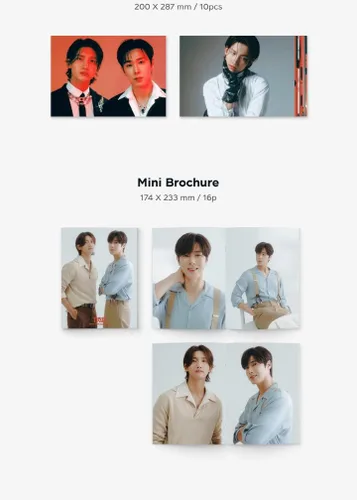 Miniatura 5 de SM Ent 2023 Season's Greetings Package+Calendario de escritorio+diario de tapa dura+Sobre+Postal+Póster plegable en paquete+Pegatina+Mini