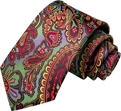Miniatura 240 de Dubulle Corbata tejida de cachemira para hombre y gemelos de pañuelo para hombre, conjunto de gemelos para boda formal y negocios