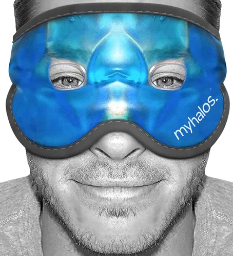 Máscara refrescante para ojos – Mascarilla de gel reutilizable para ojos – Nuestra máscara de ojos de hielo alivia los ojos hinchados y las ojeras –