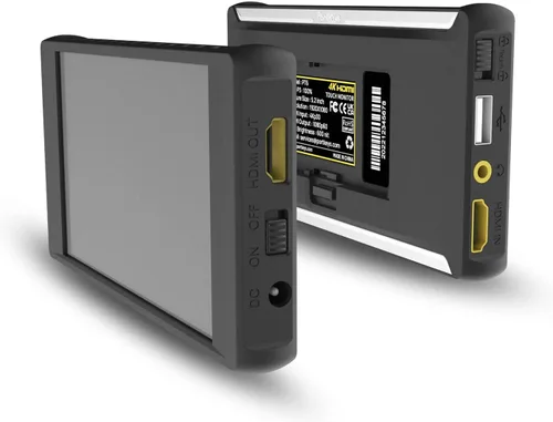 Miniatura 3 de Portkeys PT6 + NP-F750 - Kit de cargador Zgcine, pantalla táctil DCI-P3 IPS de 5.2 pulgadas, monitor de campo DCI-P3 IPS DSLR en cámara, entrada