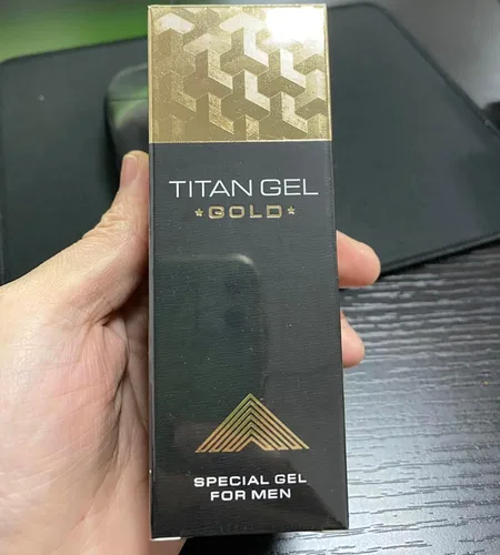 Miniatura 4 de Crema de masaje 2 en 1 Titan Gel Gold Original con Titan Gel Rojo