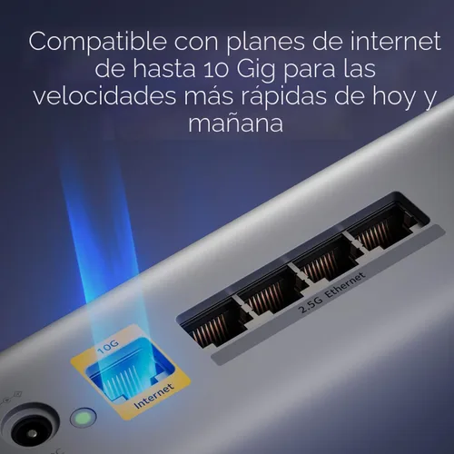 Miniatura 6 de NETGEAR Orbi 870 Series Tri-Band WiFi 7 Mesh System (RBE872) - Router + 1 extensor de satélite, características de seguridad, hasta 21 Gbps, cubre
