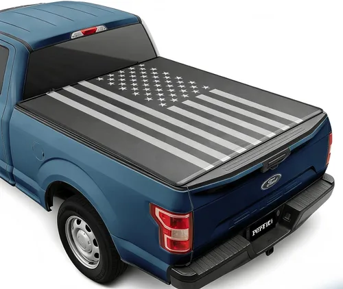 Miniatura 15 de Low-Profile Flip-Up Hard Tri-Fold Tonneau Cover for Ford Ranger (2019-2023)—Fits 5.0ft Short Bed