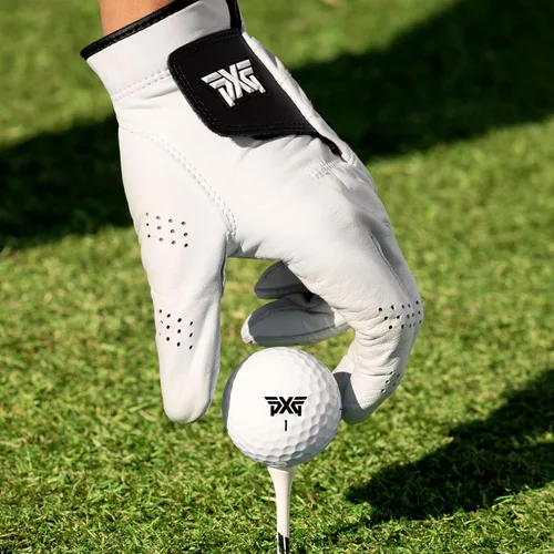 Miniatura 4 de PXG Guantes de golf para hombres jugadores guante para golfista diestro guante para golfista zurdo de piel Cabretta Blanco