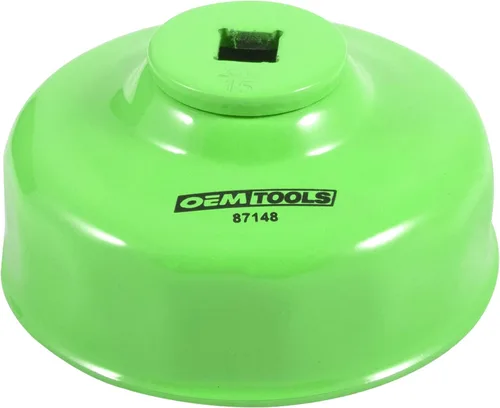 Miniatura 9 de OEMTOOLS 87146 Llave de filtro de aceite de flauta de 75/3.031 in, 15 pulgadas, verde, mezcla