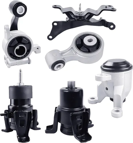 Miniatura 11 de Juego de soporte de motor de motor – Compatible con Nissan Sentra 2.0L 2007 2008 2009 2010 2011 2012 2.0L 3 piezas, A4318 A4345 A4348HY