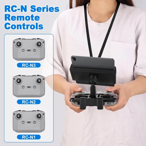 Miniatura 2 de Soporte universal ajustable de 4.7-12.9 pulgadas compatible con Dji Mavic 2/Zoom/Pro Mini 2/2S/SE, Air 2/2S, Pro/Spark/ZINO, clip de teléfono