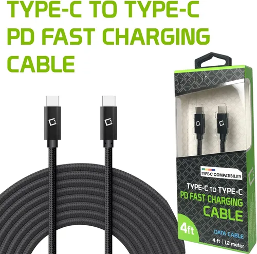 Miniatura 7 de Cable de carga rápida dual USB-C/PD de 60 W compatible con Nothing Ear 1 Plus 5Gbps transferencia de datos para entrega de energía de alta capacidad