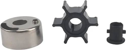 Miniatura 4 de 6N0-W0078 Kit de impulsor de bomba de agua para Yamaha fueraborda 2 tiempos de 6 8 HP 6G1-W0078-00-00 6G1-W0078-A1-00 Sierra 18-3460
