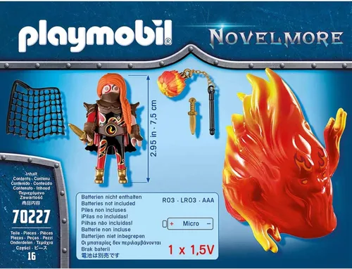 Miniatura 3 de Playmobil Novelmore Burnham Raiders Spirit of Fire Figura Playset