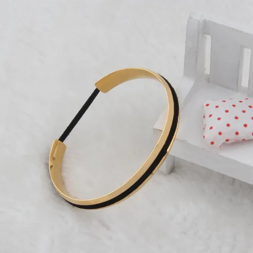 Miniatura 2 de Zuo Bao Pulsera de acero con ranura en V
