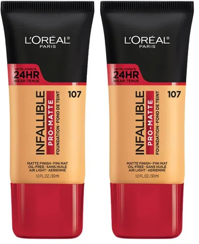 Miniatura 39 de L'Oreal Paris Infallible Pro Matte Foundation Light Beige Beige claro