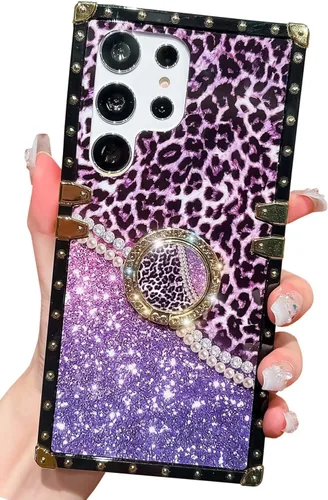 Miniatura 13 de Bonita funda compatible con Samsung Galaxy Z Flip 5/Z Flip 6 de 6.7 pulgadas, cuentas de lujo de color dorado 3D de arena movediza con soporte