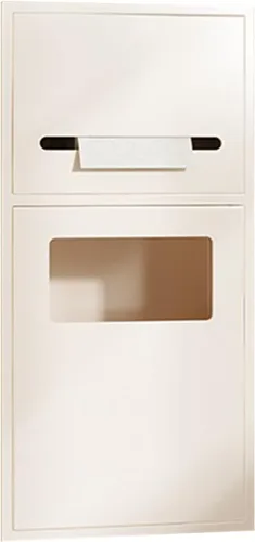 Miniatura 14 de Soporte de papel higiénico empotrado, nicho de acero inoxidable para ducha, soporte para rollo de papel higiénico en pared con almacenamiento, nicho