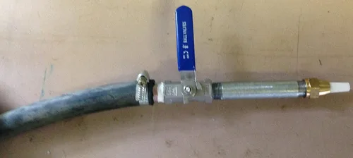 Miniatura 3 de Pistola de boquilla de chorro de arena con soporte, válvula, punta, acero de larga duración
