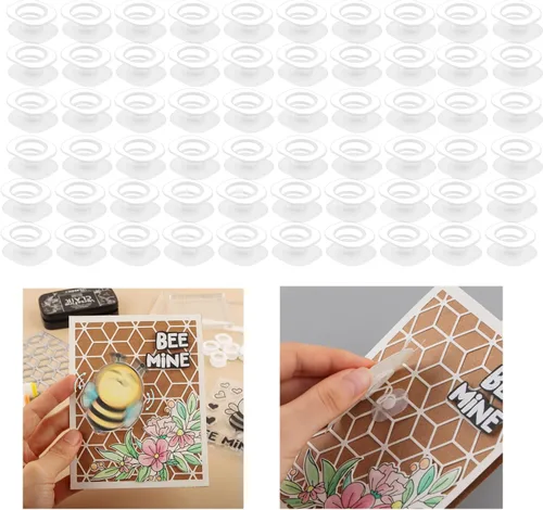 Miniatura 11 de Juego de 42 planeadores para tarjetas deslizantes giratorias deslizantes con troqueles de corte deslizantes de doble cara para hacer tarjetas, 42