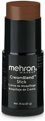 Miniatura 46 de Mehron Makeup CreamBlend Stick Base para rostro y cuerpo Barra de maquillaje profesional de cobertura completa 0.75 oz (21 g) (Dark 4)