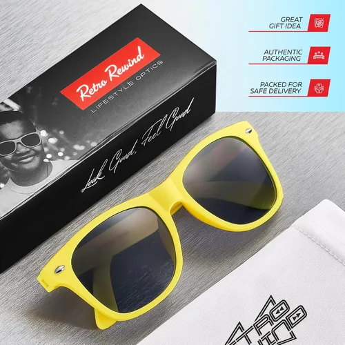 Miniatura 4 de Retro Rewind Lentes de sol para niños y niñas de 3 a 12 años, inastillables, UV400, lentes de sol para niños pequeños