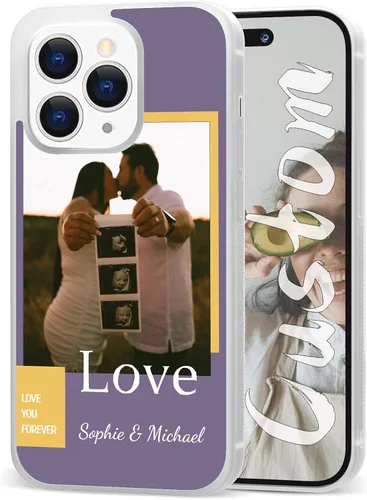 Miniatura 15 de Fundas personalizadas para teléfono con múltiples costuras de silicona, regalo para niñas, mujeres, familiares, amigos, para iPhone 11, 12, 13, 14