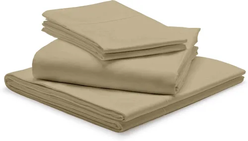 Miniatura 20 de 1000-Thread Count 100% Egyptian Cotton Twin Sheet Set, Soft Breathable Sateen Weave Long Staple Cotton, 1000-TC Pure Cotton, Fits Mattress 15" Deep