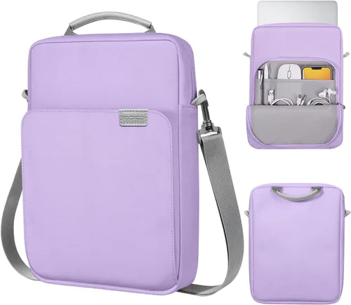Miniatura 16 de MoKo Funda para Laptop de 15 Pulgadas Compatible con MacBook Air 15" M2 2023, MacBook Pro 14" M2 2023, Galaxy Tab S9 Ultra 14.6" 2023, Estuche