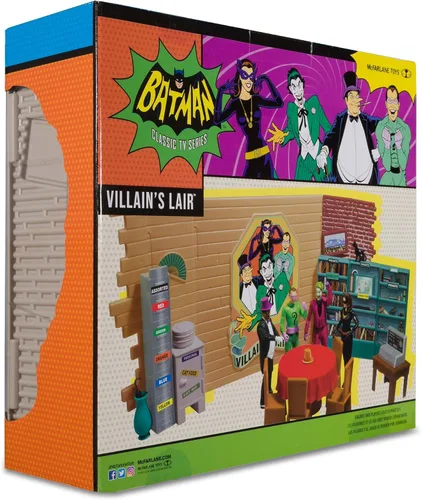 Miniatura 8 de DC McFarlane Toys Retro - Batman '66: Villains Guarida