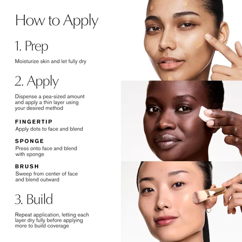 Miniatura 4 de Estée Lauder Double Wear Stay-in-Place Foundation Makeup 36-Hour Long-Wear Oil-Free Liquid Matte Foundation Hydrating, Breathable, Buildable