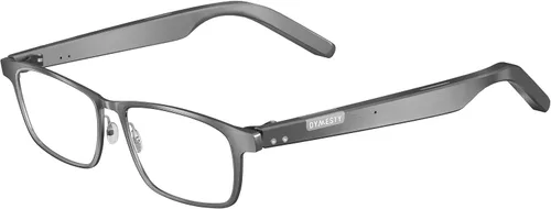 Miniatura 10 de Lentes inteligentes AI con traducción en tiempo real y transcripción de reuniones, marco de titanio, audio Bluetooth de oído abierto, grabación
