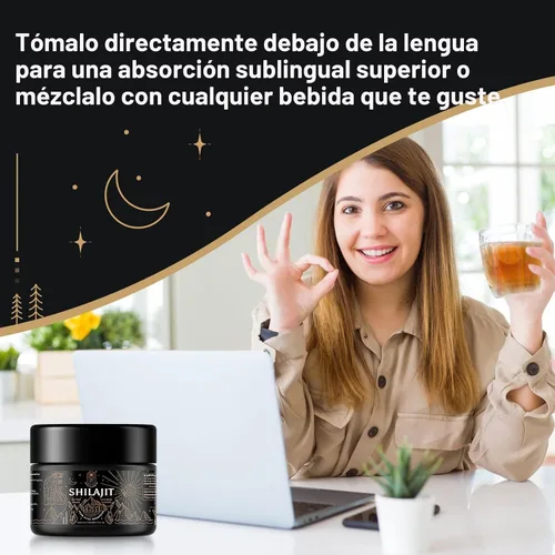 Miniatura 8 de Resina de Shilajit con Ácido Fúlvico y Minerales Traza, Shilajit Siberiano Original Puro con 85+ Ácido Húmico Suplemento en Gel para Energía