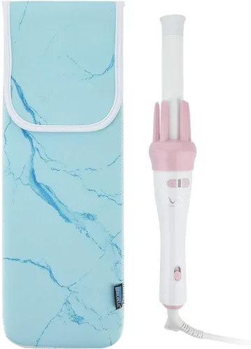 Miniatura 11 de Bolsa de neopreno resistente al calor, funda universal para rizador, funda de viaje para rizador de hierro plano, para viajes, gimnasio u hogar, 15