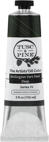 Miniatura 227 de Tusc & Pine Pintura al óleo Artist – Alizarin Crimson, 1.4 fl oz, sin amarilleo, consistencia rica y cremosa, carga máxima de pigmento, pinturas al