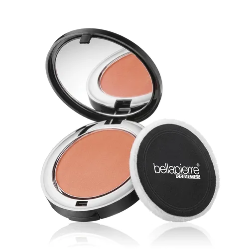 bellapierre Rubor mineral compacto | Brillo cálido | No tóxico y sin parabenos | Adecuado para todo tipo de piel | Estuche compacto – 0.35 onzas –