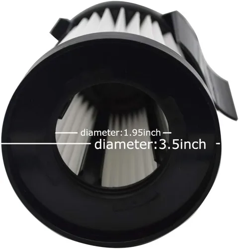 Miniatura 7 de EZ SPARES 2 piezas de repuesto para Eureka DCF-10 y DCF-14 filtro Hepa, compatible con accesorio de repuesto de la serie Optima compatible con parte