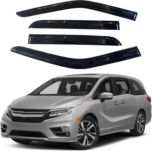 Miniatura 367 de Visor para ventana IG para Hyundai Venue 2020-2023, protector contra la lluvia, adhesivo extra duradero, deflector de viento para lado