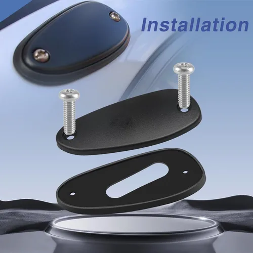 Miniatura 4 de HIMARKLIF Kit de Tapa para Orificio de Antena, Tapa de Bloqueo de Antena Compatible con Honda Civic 1.5L 1.6L 1992 1993 1994 1995/1.6L 1996 1997