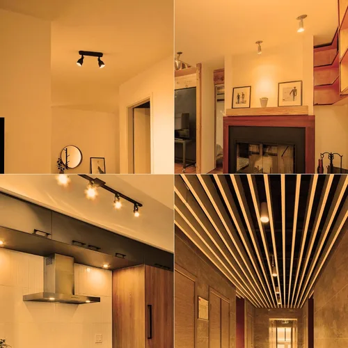 Miniatura 7 de comzler Bombilla LED GU10 regulable, equivalente a halógeno de 50 W, GU10 de 2700 K, luz blanca suave GU10, repuesto para iluminación de pista