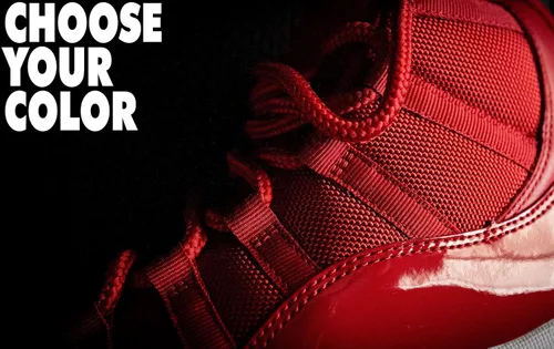 Miniatura 5 de LitLaces - Cordones de repuesto para zapatos Jordan 11 de alta calidad, de poliéster tejido duradero, para baloncesto y zapatillas deportivas