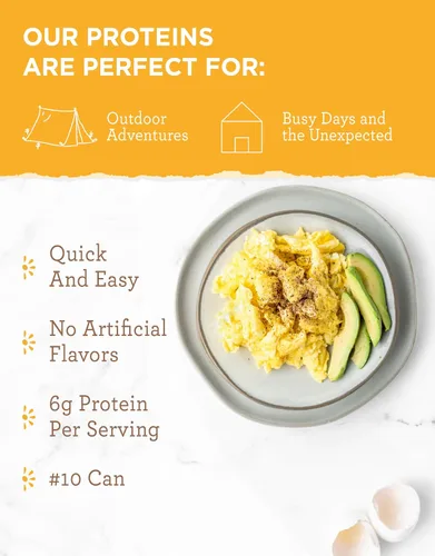 Miniatura 4 de READYWISE - Cocina Simple, Huevos en Polvo, 72 Porciones, Suministro de Emergencia, Alimentos Deshidratados, Suministros para Hornear, Comidas