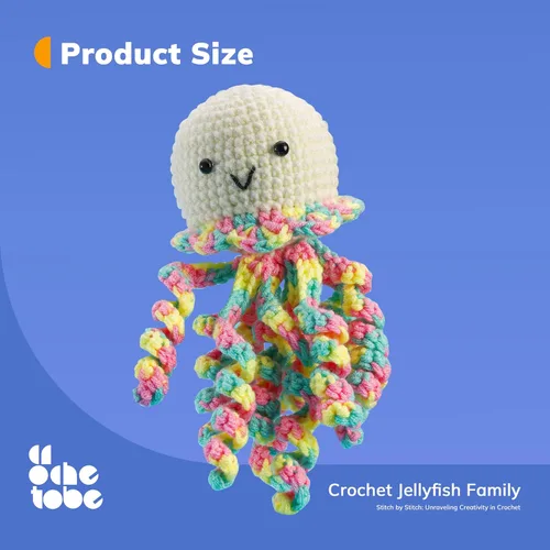 Miniatura 2 de Crochetobe Kit de ganchillo para principiantes, el kit de inicio de ganchillo incluye instrucciones fáciles de seguir y tutoriales en video, kit