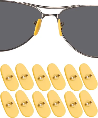 Miniatura 8 de DROGO Almohadillas de nariz de repuesto de silicona suave para gafas de sol RayBan RB3025/RB3026, antideslizantes, agradables a la piel