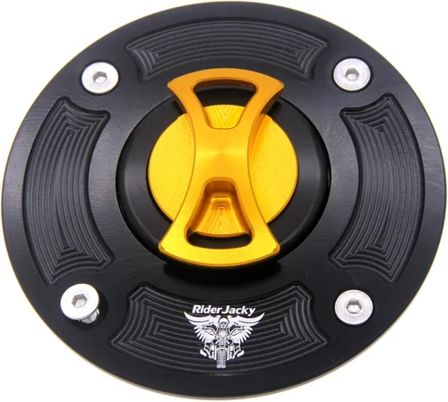 Miniatura 10 de Tapa de tanque de combustible sin llave para Suzuki HAYABUSA GSXR 1300 1999-2007, SV650/SV650S 1992-2002, GSXR600 1997-2003, GSXR750 1996-2003, Negro