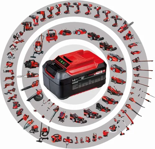 Miniatura 11 de Einhell TE-CD - Kit de taladro de taller Power X-Change de 18/2 Li de 18 voltios, 3/8 pulgadas (con batería de 1.5 Ah + cargador)