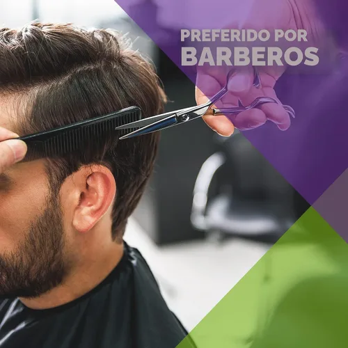 Miniatura 7 de Mars Wellness Juego de 4 peines profesionales negros – Fabricado en Estados Unidos – Peines de cola fina profesional, peine de peluquería – Grado