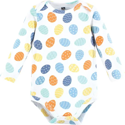 Miniatura 39 de Hudson Baby Body unisex de algodón de manga larga para bebé, leopardo rosa rojo